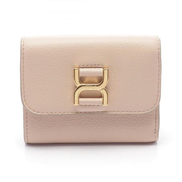 CHLOE Pink Leather Wallet - Picture 1 of 6